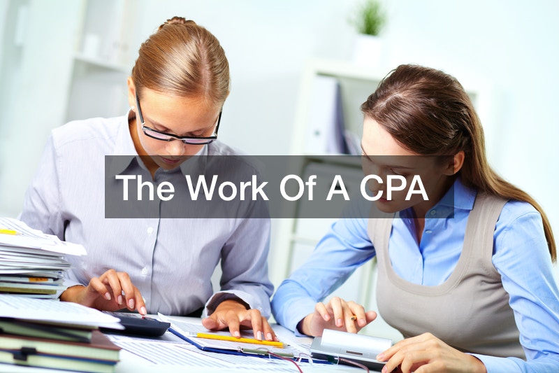 The Work Of A CPA