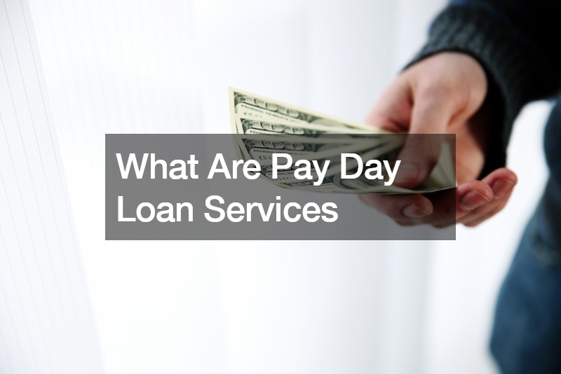 What Are Pay Day Loan Services